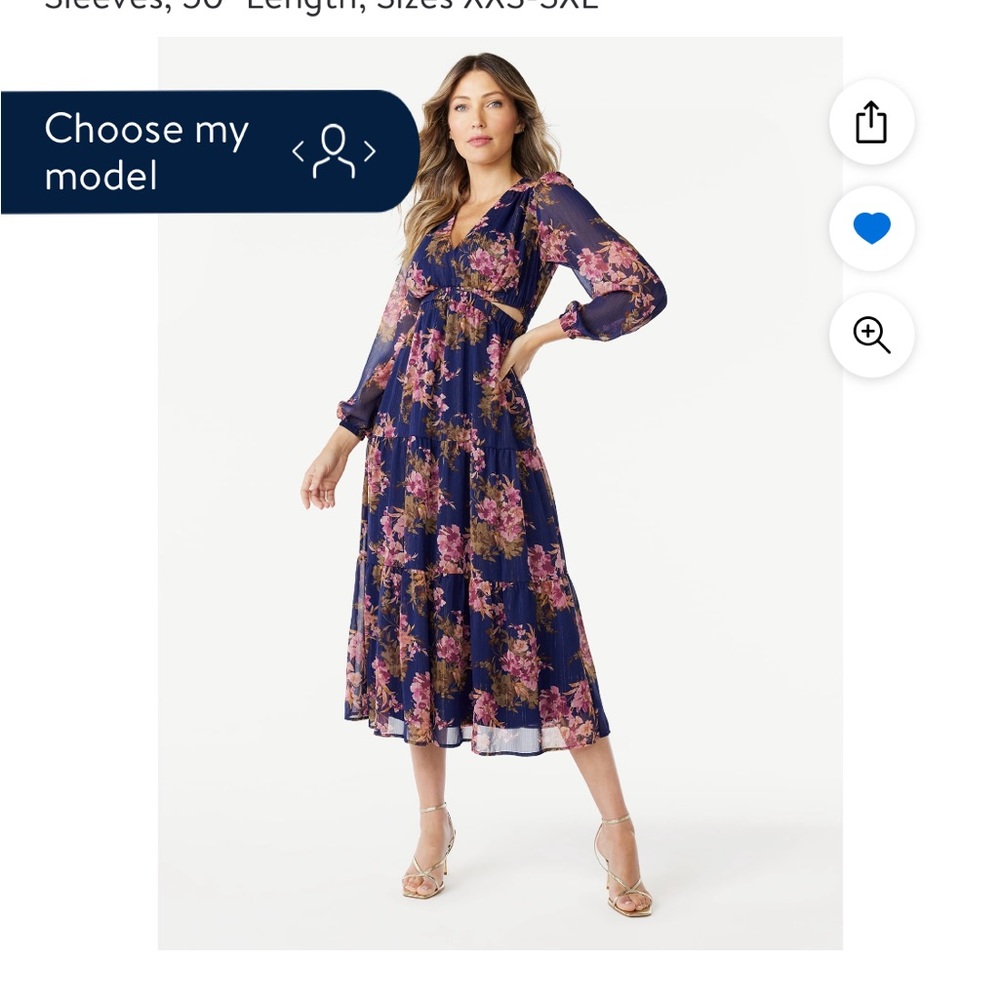 Sofia Vegara maxi dress